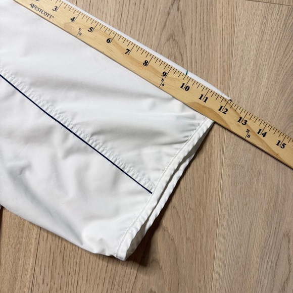 Nike Golf Half Zip Windbreaker Pullover Jacket Mens XL White Green Clima-Fit - Picture 12 of 12